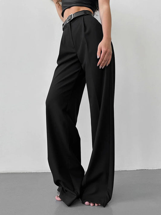 High-Waisted Wide Leg Pants