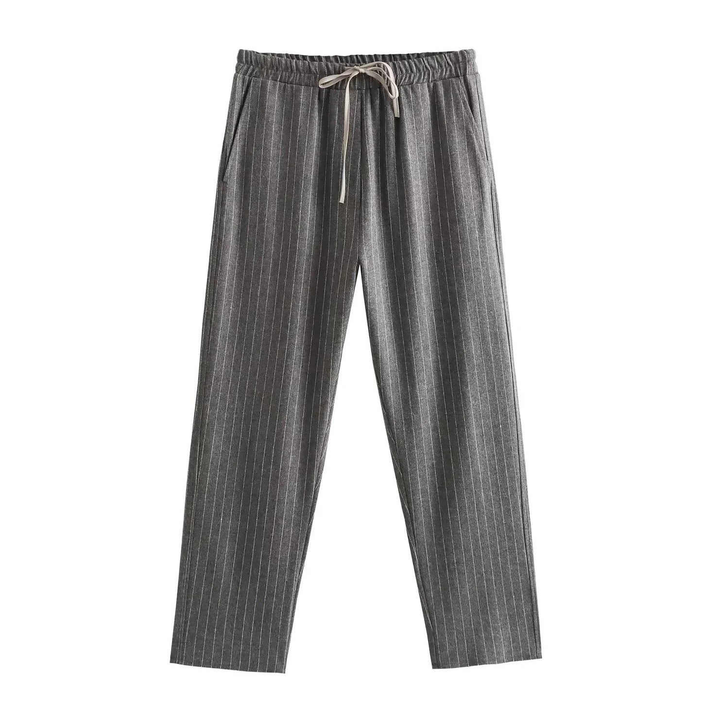 Striped Blazers & Loose Fit Pants